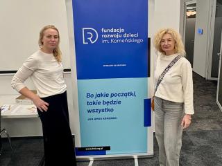 Zdjęcie naszych trenerek podczas szkolenia 